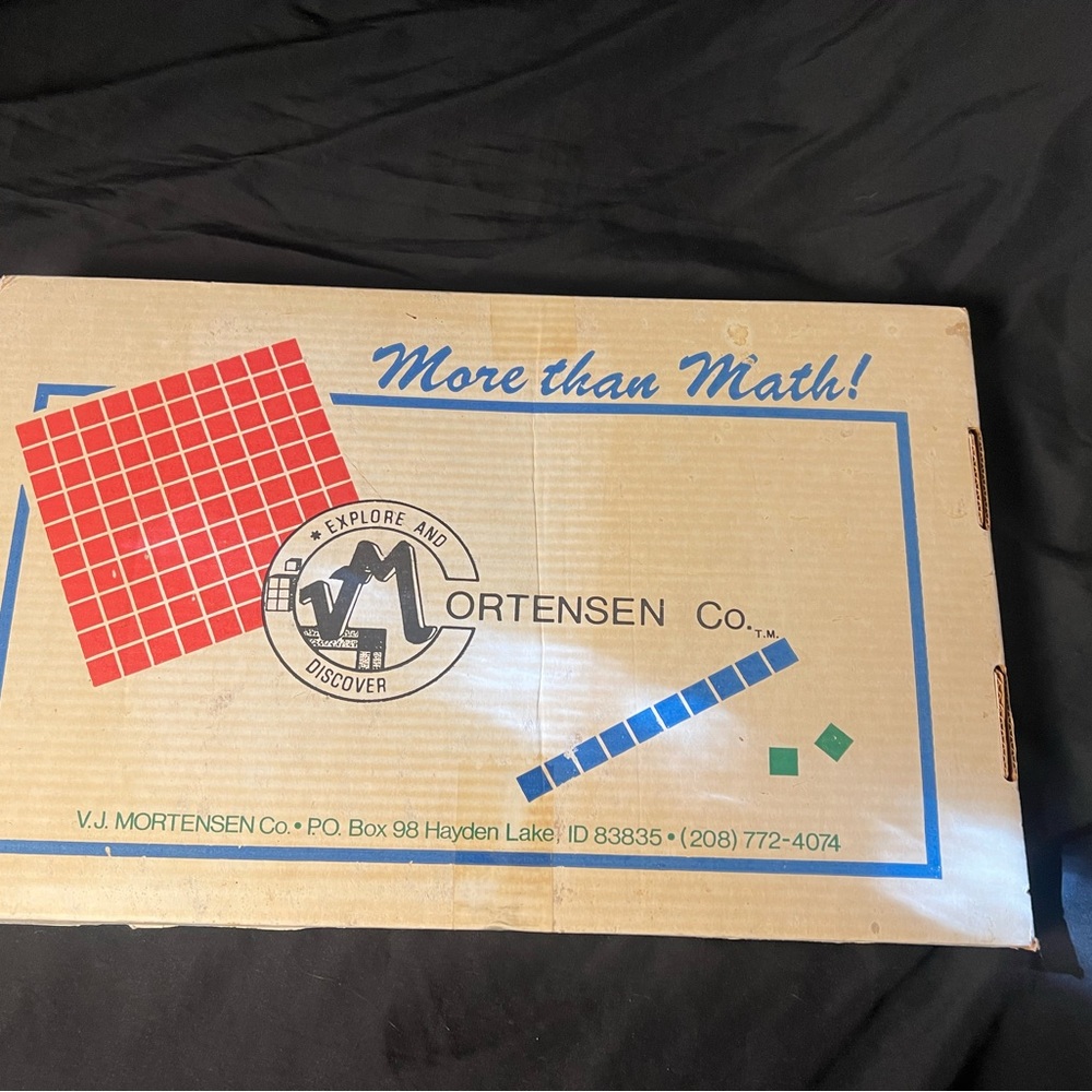Math Learning Kit - Red, Blue, Green Mortesen & Co Montessori